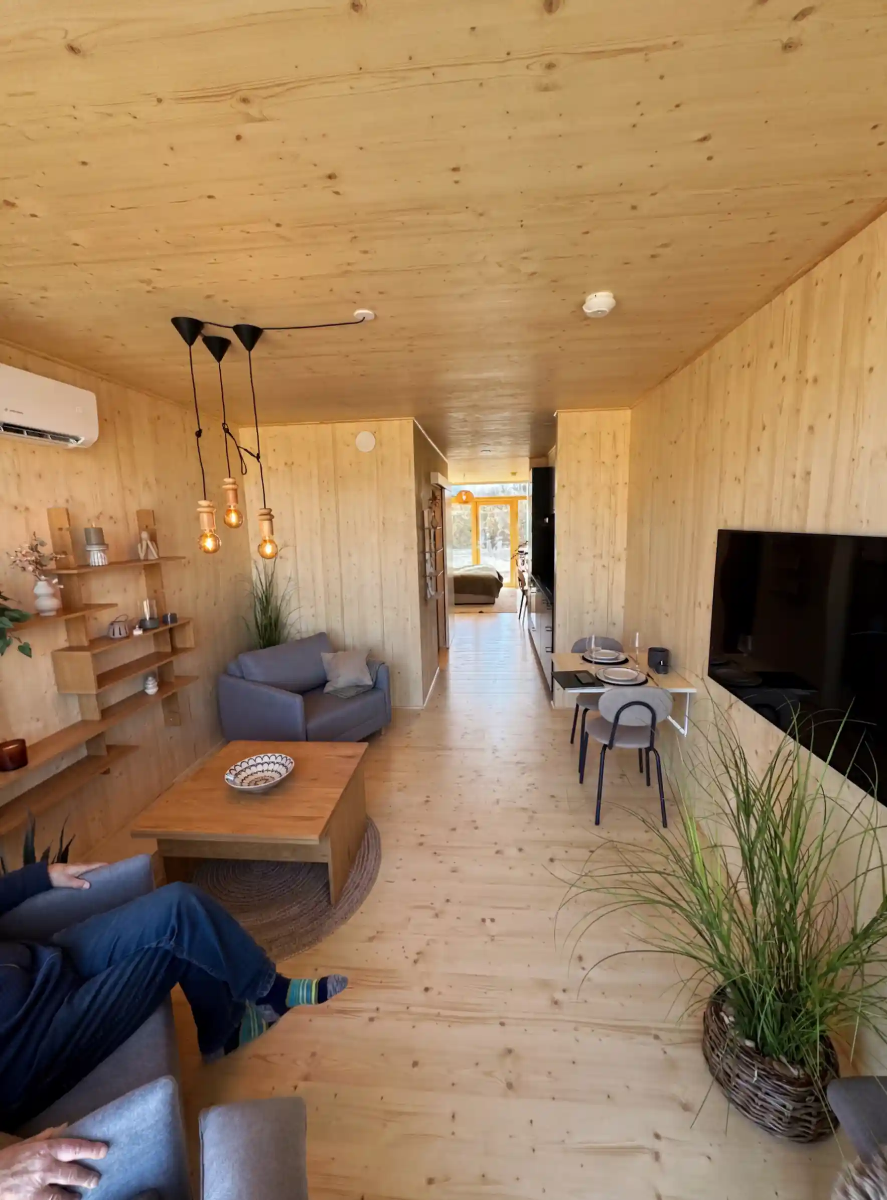 Multifunktionelt rum i Tiny House